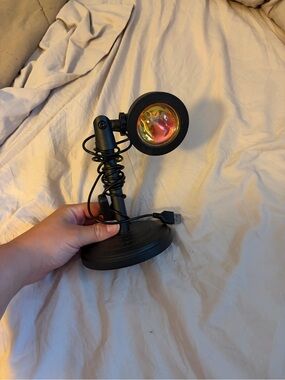 Black USB Reading Light with Flexible Head - Unbranded